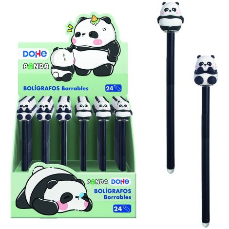 Affichage con 24 stylos effaçables panda dohe 79645