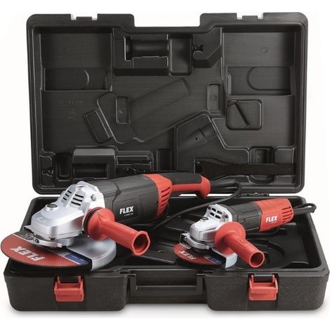 Coffret de 2 meuleuses d'angle 2200W et 800W - Flex (1/4)
