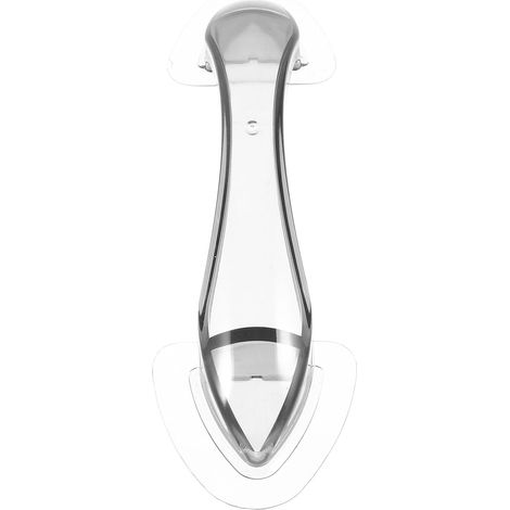 Poignée Adhésive pour Meuble Noir en Plastique, Légère et Facile à Installer, Design Simple Décoratif, pour Décoration Intérieure et Portes Coulissantes (1/5)