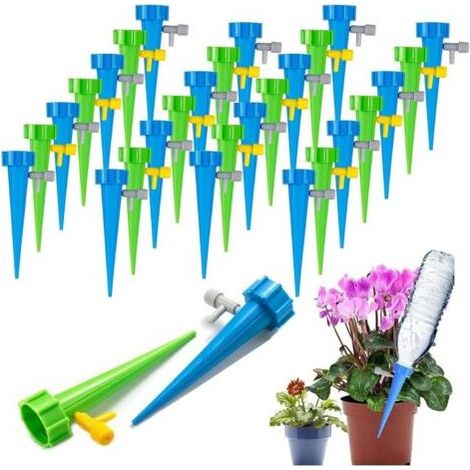 30Pcs Irrigation Goutte à Goutte Kit,Kit d'Irrigation Goutte,Micro Irrigation Goutte à Goutte Jardin Système,Arroseurs automatiques Plantes Irrigation Système pour Jardin Maison Intérieur Extérieur (1/5)