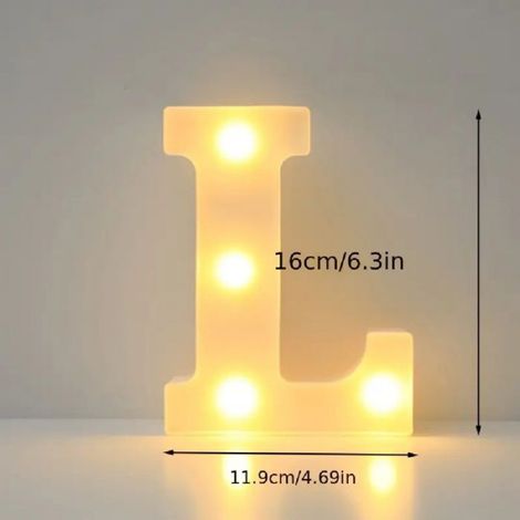 Lumières LED Alphabet et chiffres pour décoration maison, mariage, proposition, anniversaire, fête, accessoire photo et veilleuse d'ambiance
