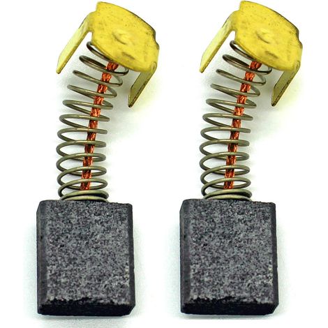 Balais de charbon 6,5 x 13,5 x 17 mm (RC-603) pour scie circulaire de table 3603M0340 PTS10 MK1 ou RT-TS 1725, RT-SM 305 L, KGSZ 3050 (1/4)
