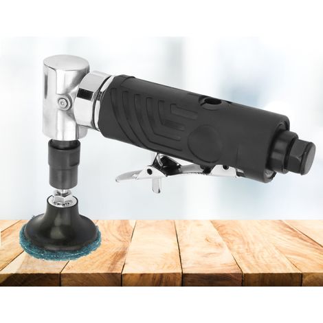Amoladora angular neumática (90°), rosca BSP de 1/4", pulidora neumática, 20.000 rpm (1/5)