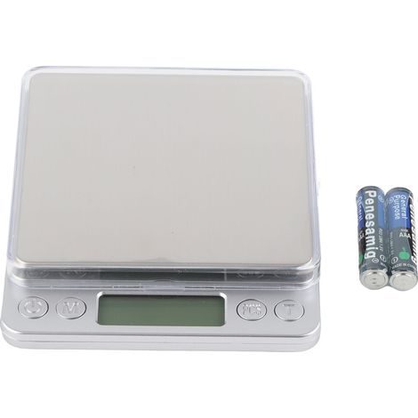 Balance de cuisine 0,1g haute précision numérique portable mini balance électronique pour bijoux alimentation pâtisserie (1/5)