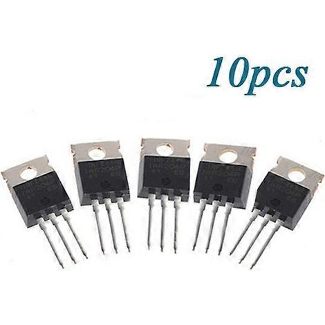 10 transistors de puissance IRFZ44N IRFZ44, MOSFET canal N, 49 A, 55 V (1/3)