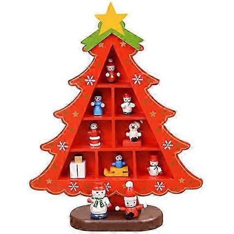 Sapin de Noël de table, sapin de Noël de bureau amusant