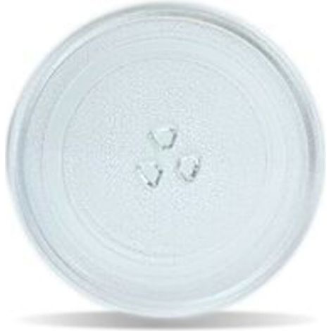 Universeller Mikrowellen-Drehteller aus Glas mit 3 Befestigungspunkten, 245 mm (1/5)