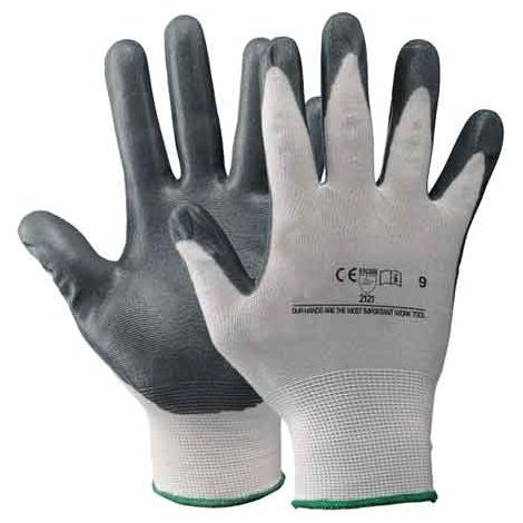 GUANTO NYLON/NITRILE SCHIUMATO Tg. 8 - 12 paia
