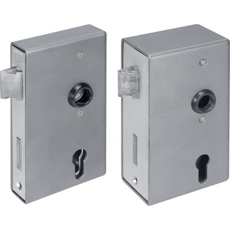Boîte à serrure 140U DIN L/D, dimensions A40xB94,5xC173mm, entraxe de 60mm (1/5)