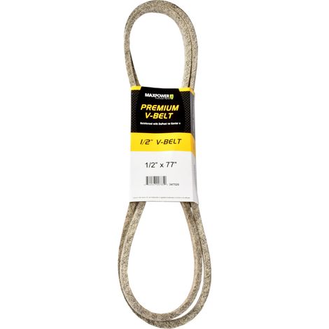 MAXPOWER Cinghie 347520, rinforzante in Kevlar, 1/2" x 77" - 4L770 - Lunghezza Esterna L(a) 1960 mm. (1/2)