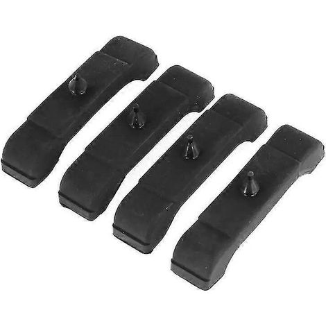 4-teiliges Set Gummi-Stützpads für die Kühlerbefestigung, passend für GM-Fahrzeuge der Baujahre 1968–1981, Autoersatzteile