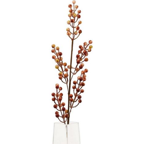 Autumn Branch Large (Single Stem Flower) - Plastic - Height 73 cm - Cream