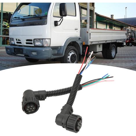 Deux faisceaux de câblage pour feux arrière de châssis-cabine sont compatibles avec le DAF Nissan NT400. (1/5)