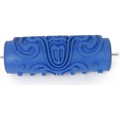 Rouleau décoratif en caoutchouc 3D pour peindre les murs, rouleau à motifs muraux-022Y