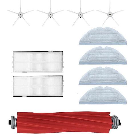 HEPA-Filter-Seitenbürsten-Wischtücher für Xiaomi Roborock S7 T7s T7plus (1/4)