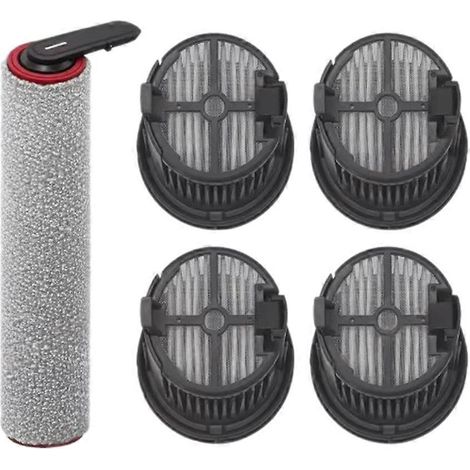 Kit de brosse rotative et filtre HEPA pour aspirateur eau et poussière Dreame Mova X4 Pro - Pièces détachées pour brosse principale et filtre d'aspirateur (1/5)
