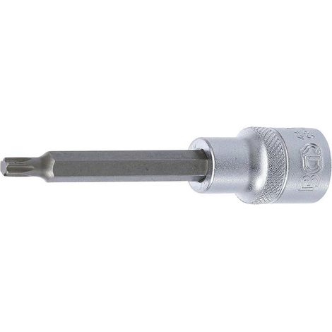 Douille à Embouts 100 mm - 12,5 mm (1/2) Profil Torx T30 - Précision et Robustesse, Acier, Zones Difficiles - D-Work