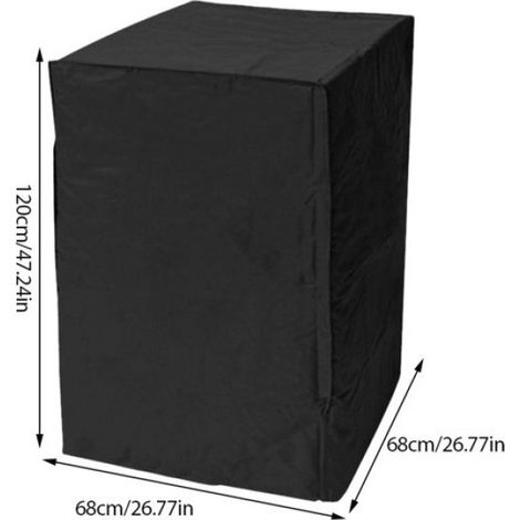 Patio Chair Cover Outdoor Garden Furniture Protector Reusable Heat-dissipated Balcony Table Household 68x68x72cm/68x68x120cm tnt (1/4)