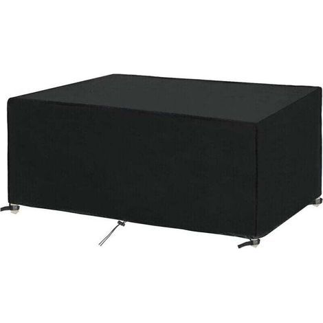 Housse salon de jardin 180x100x75 cm – Tissu Oxford imperméable – Résistante aux UV et au froid – Protection meubles d'extérieur