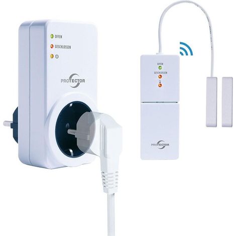 [NEUWERTIG] B-Ware Protector Funk Abluftsteuerung Abluftsteuerung Kunststoff Led Anzeige 1800 W Weiß