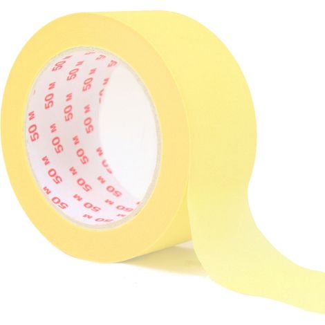 48 x Kreppband 50 mm x 50 m Malerkrepp Abklebeband Klebeband Abdeckband Krepp