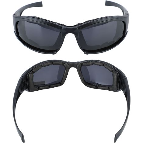Polarisierte Motorradbrille, Militärgläser, zum Fahren und Schießen, Schutz vor Wind und Sand. (1/4)