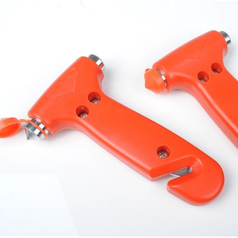 Martello di sicurezza 1 in 1 per finestrini auto, martello di emergenza con taglia cinture di sicurezza - AquaForge (1/3)