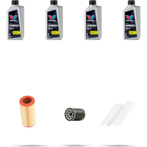 Kit tagliando 3 FILTRI e 4L OLIO compatibile con Honda FR-V 2.0 110kw dal 2005 (1/5)