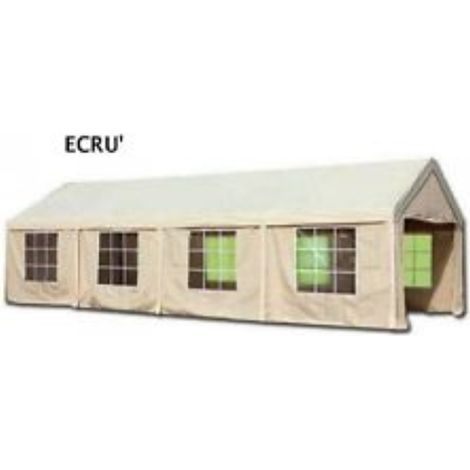 Ricambio set teli laterali per gazebo big royal mt.4x10 colore ecru' - Salone (1/2)