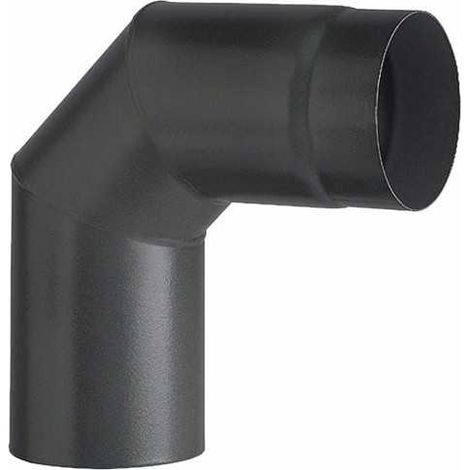 Codo de acero de 90° 15 negro 2 mm Aeternum Ala