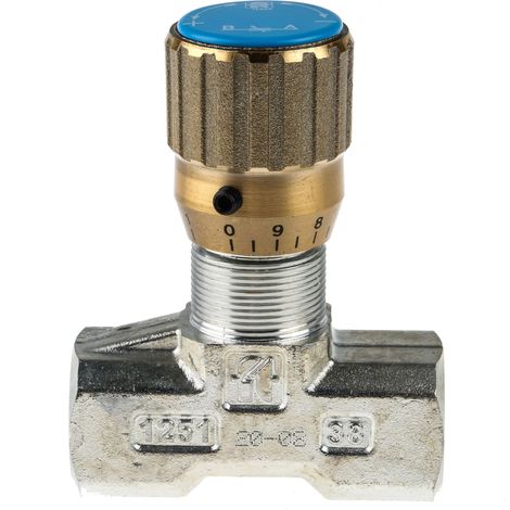 Vanne de régulation du débit hydraulique RS PRO, BSP 3/8, 210 bar Bars ( Prix pour 1 ) (1/3)