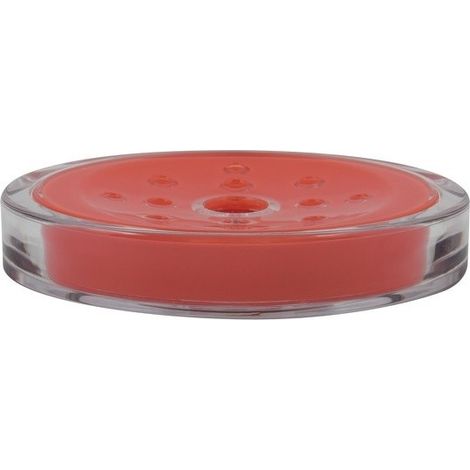 Porte Savon MANIHI en Plastique Rouge MSV (1/3)