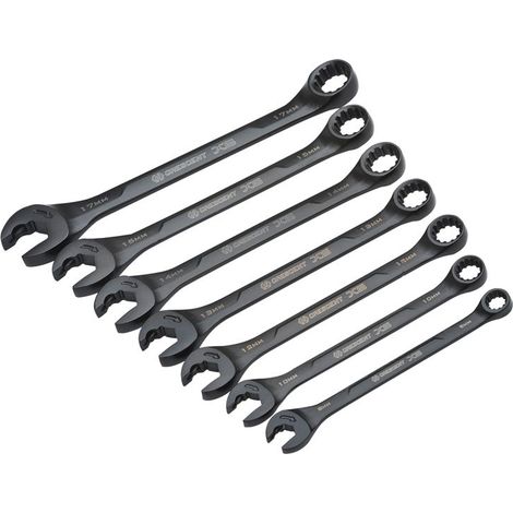 X6� Open End Ratcheting Spanner Set, 7 Piece CRECX6RWM7 (1/2)
