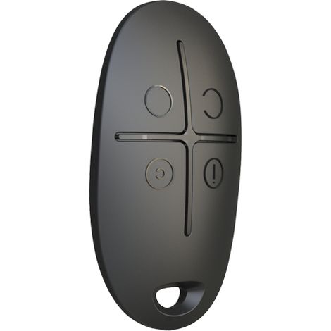 Boîtier pour télécommande - AJ-SPACECONTROL-B - Installation facile - Plastique ABS - Couleur noir (1/2)