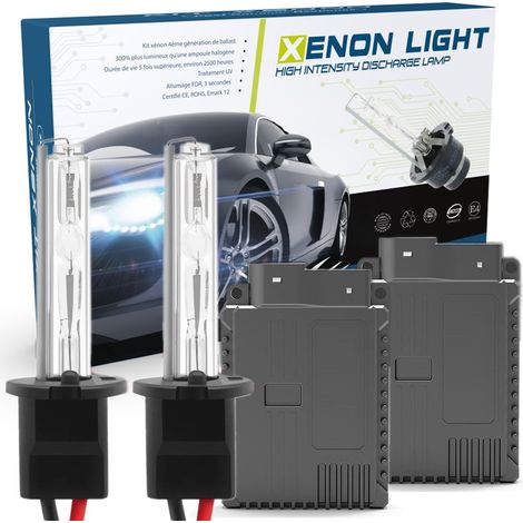 Kit Xénon H3 - 6000K 25W - SD2+ XPU V5.5 Performance Luxe - voiture (1/5)