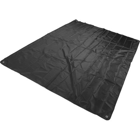 Housse de batterie imperméable en oxford 420D argentée, pour protection intérieur et extérieur, pliable et anti-poussière. (1/5)