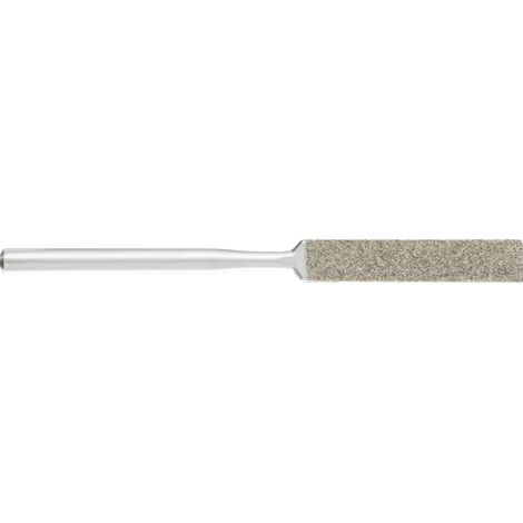 PFERD TOOLS Diamantfeile für Handfeilgerät flachst. 5,0x2,0x60mm Schaft-Ø3 mm D126 (mittel) beidseitig (1/2)