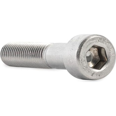 tornillo rosca metal allen din 912 acero inoxidable metrica m-8 largo 50nm (1/2)