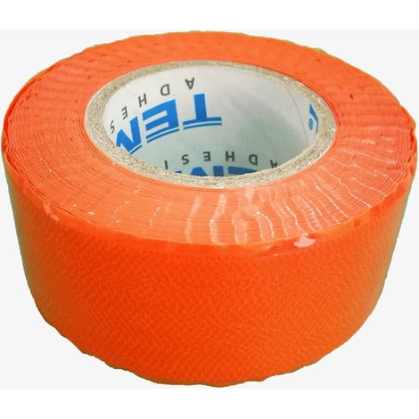 Direct Filet – Ruban adhésif étirable PE 50µm – Largeur 4 cm – Longueur 65 m – Couleur orange pour travaux exigeants (1/2)