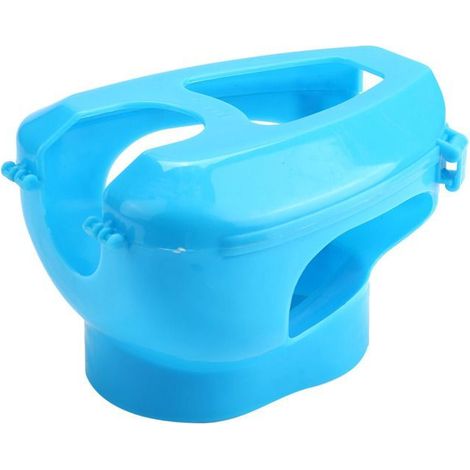 Détenteur de pigeon voyageur Support en plastique pour pigeons pour alimentation par injection, support fixe pour oiseaux (bleu) (1/5)