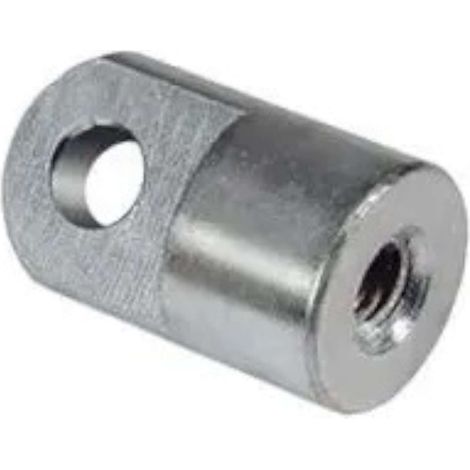 Cyclingcolors – Œillet plat de vérin à gaz en acier zingué – Raccord pour ressorts de compression – Filetage M6 – Trou 10mm pour fixation robuste