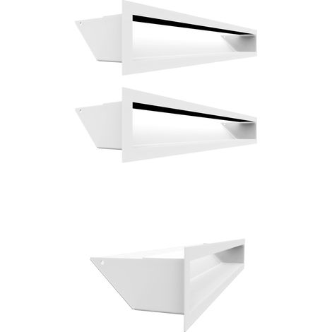 Gerader Pfahlbausatz 3x - Kamin mit gerader Glasscheibe (1/5)