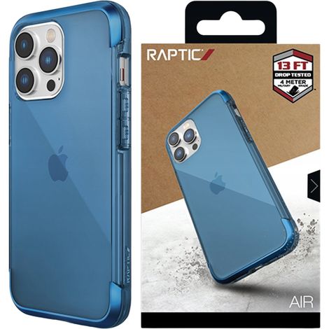 Raptic X-Doria Air Schutzhülle für iPhone 14 Pro, gepanzert, Blau (1/5)