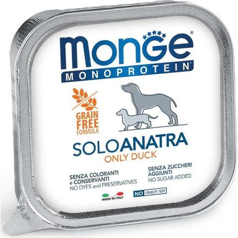 Cane - Solo Anatra Monge - size 400 gr