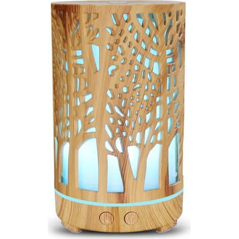 [JAMAIS UTILISÉ]Diffuseur d'huile essentielle, diffuseur d'aromathérapie, diffuseur d'humidificateur à brume fraîche à arôme ultrasonique de grande capacité avec mode de brume réglable, arrêt automati