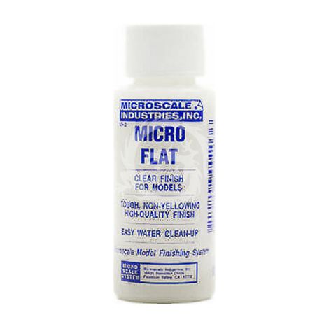 Vernis mat Micro Flat MI-3 à micro-échelle