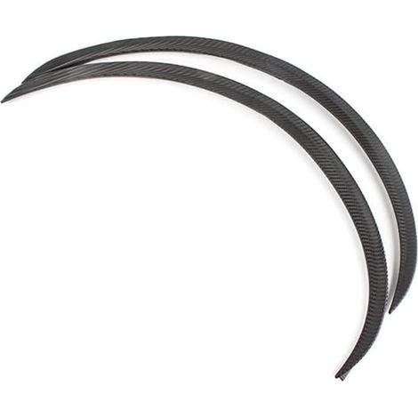 ailettes de roue de voiture 72 cm universelles garde-boue élargisseurs de passage de roue en caoutchouc sourcils garniture élargissement d'aile anti-collision autocollant de protection (1/5)