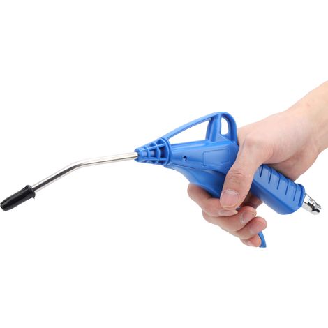 Pistolet de dépoussiérage pneumatique, outil de nettoyage d'air portable à soufflette puissante pour l'entretien des stations de lavage automobile (1/5)