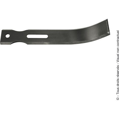 Couteau de fraise bineur réversible universel 240 mm CBUR240