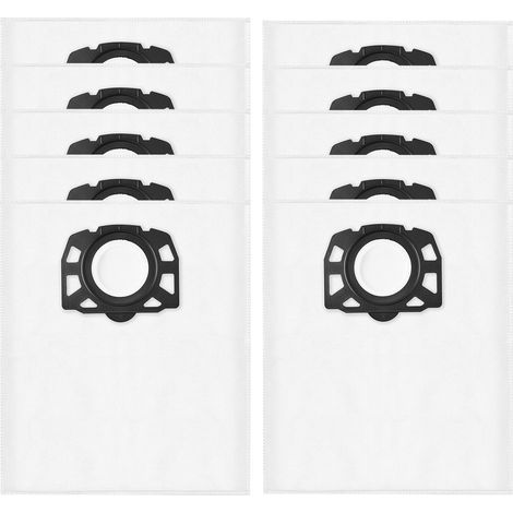 10 Remplacement Sac pour Aspirateur Karcher WD3 WD2 Plus KWD1 KWD2 KWD3 MV3 SE4001 SE4002 KFI 357 (1/5)